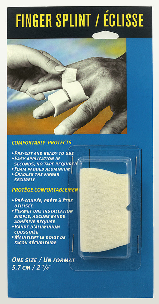 Finger Splint, Blister Packed