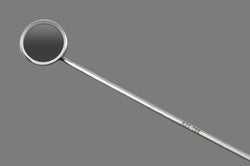 Laryngeal Mirror - Threaded, with Threaded Opening Handle