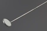 Laryngeal Mirror - Threaded, with Threaded Opening Handle